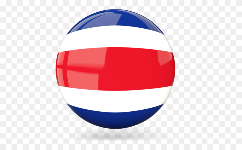 458x460 Illustration Of Flag Of Costa Rica Flag Of Thailand, Sphere, Logo, Symbol HD PNG Download