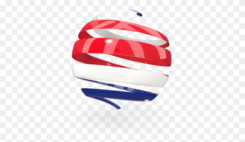 378x428 Illustration Of Flag Of Costa Rica Vietnam Flag 3d Logo, Clothing, Apparel, Helmet HD PNG Download