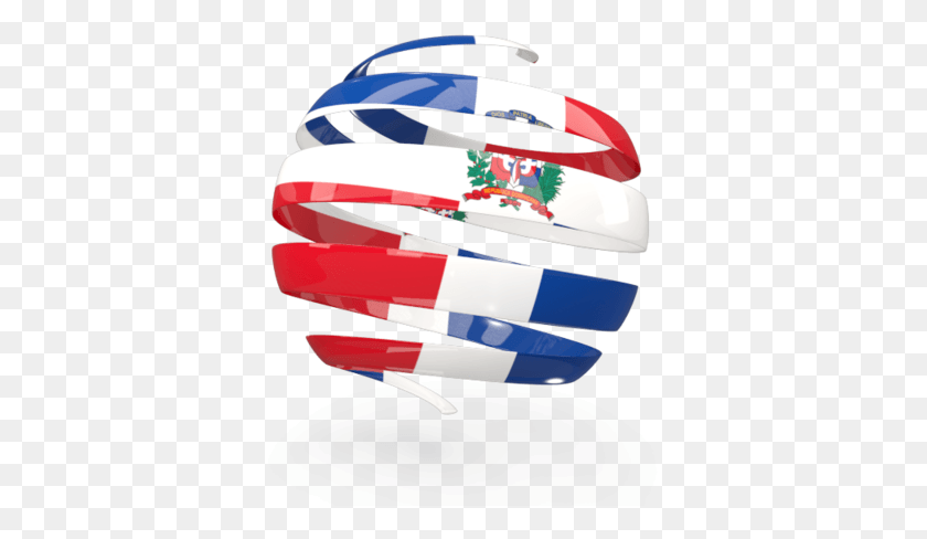 378x428 Illustration Of Flag Of Dominican Republic 3d Dominican Flag, Clothing, Apparel HD PNG Download
