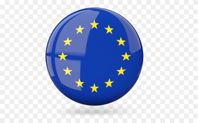 458x460 Иллюстрация Флага Европейского Союза Круглый Флаг Европейского Союза, Символ, Логотип, Товарный Знак Hd Png Скачать