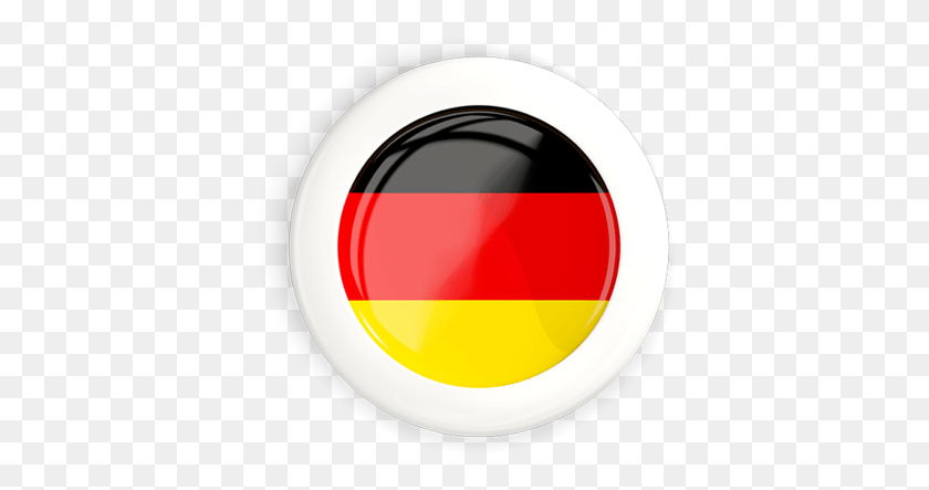 386x383 Illustration Of Flag Of Germany Germany Flag Logo Round, Tape, Electronics, Text HD PNG Download