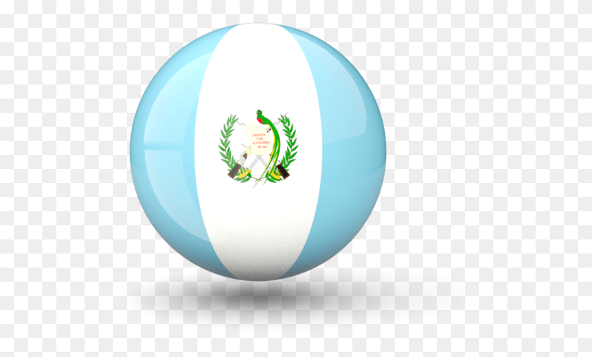 515x447 Illustration Of Flag Of Guatemala Guatemala Flag Icon, Ball, Egg, Food HD PNG Download