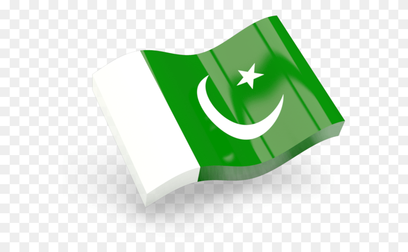 583x460 Illustration Of Flag Of Pakistan Pakistan Flag Icon, Recycling Symbol, Symbol, Rubber Eraser HD PNG Download