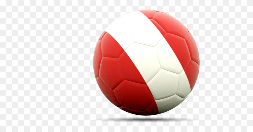497x381 Illustration Of Flag Of Peru Peru Flag On Football, Soccer Ball, Ball, Soccer HD PNG Download