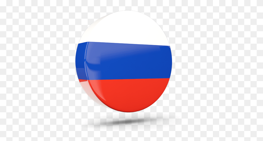 361x392 Illustration Of Flag Of Russia Russian Flag 3d, Sphere, Balloon, Ball HD PNG Download