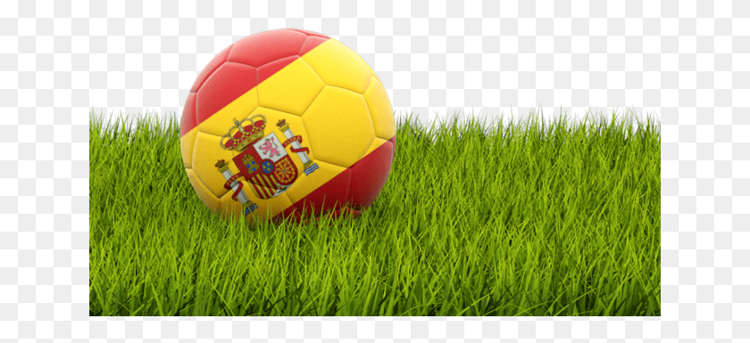 641x325 Ilustración De La Bandera De España Fútbol En El Reino Unido, Balón De Fútbol, ​​Balón, Fútbol Hd Png
