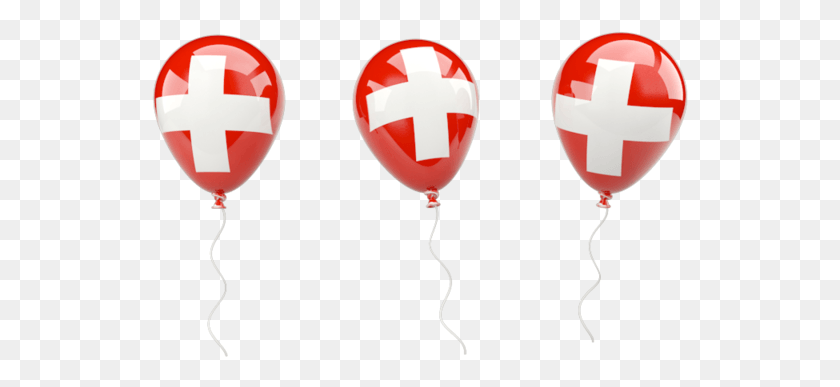 537x327 Иллюстрация Флага Швейцарии Флаг, Воздушный Шар, Мяч Hd Png Скачать