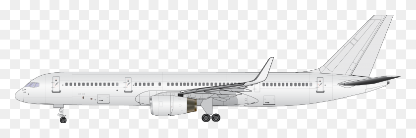 4821x1354 Illustration Of The Boeing Boeing 737 Next Generation, Airplane, Aircraft, Vehicle HD PNG Download