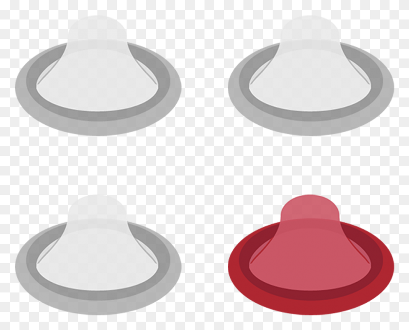 928x735 Illustration Of Two Unused Condoms And One Used Condom Condom Illustration, Clothing, Apparel, Sombrero HD PNG Download