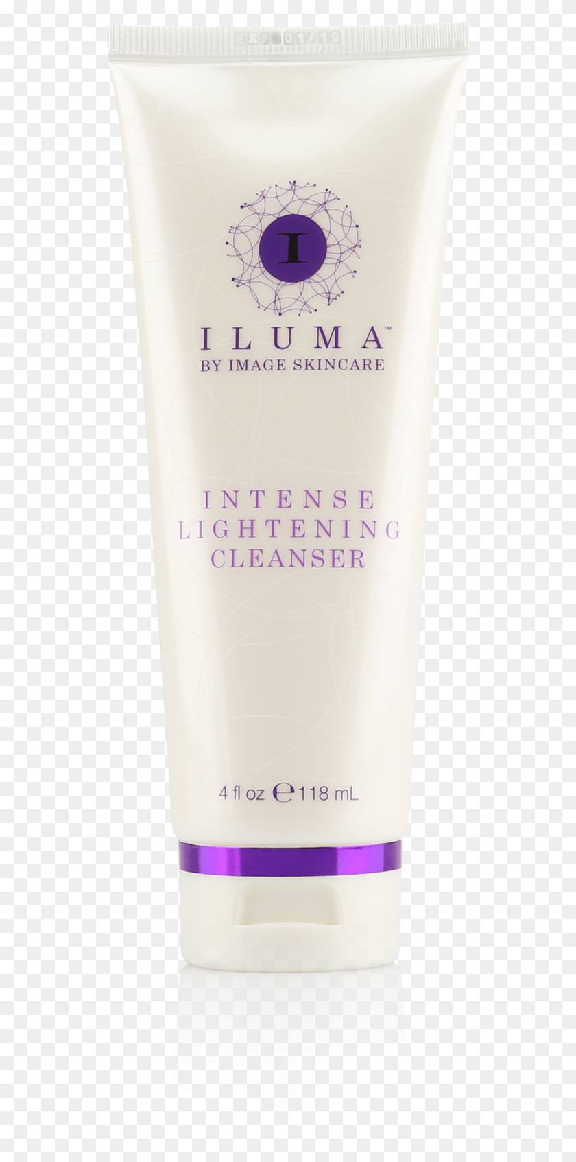 530x1634 Iluma Intense Lightening Cleanser Cream, Bottle, Cosmetics, Lotion HD PNG Download