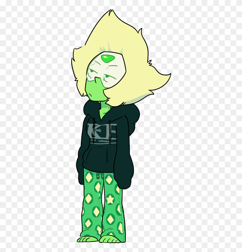 350x813 Im Going To Be Uber Disappointed If Peridots Weapon Steven Universe Fan Art Peridot, Person, Human, Clothing HD PNG Download