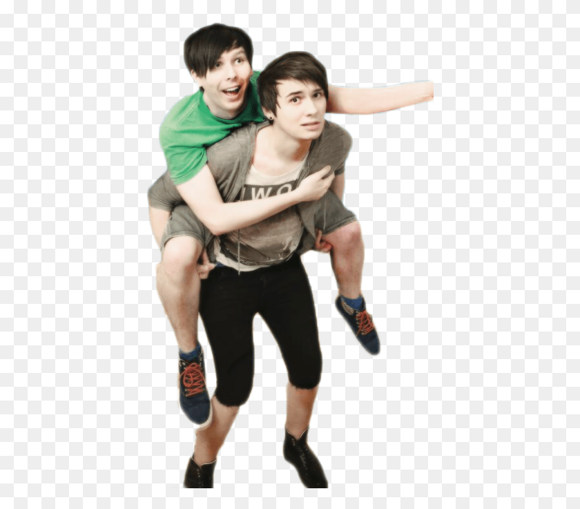 417x677 Im Sorry Dan But Phil39s Soul Is Still 6 Years Old Young Dan And Phil, Clothing, Person, Pants HD PNG Download