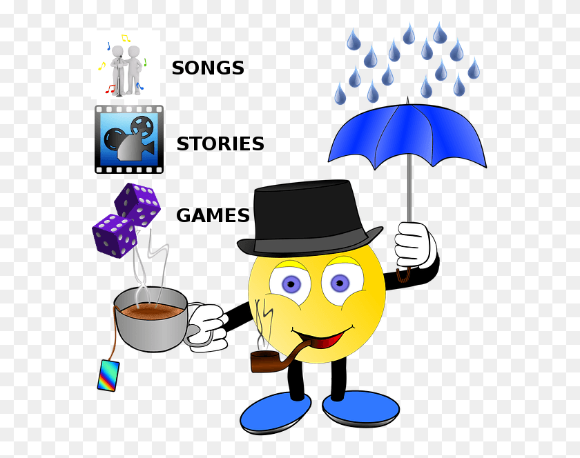 577x604 Imade Dun Emoticono Ingles Tea Rainy Day Good Morning, Coffee Cup, Cup, Text HD PNG Download