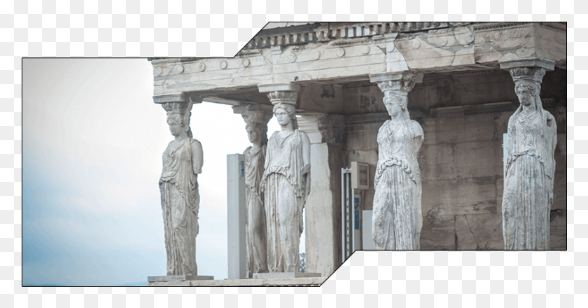 844x412 Image 1 Erechtheum, Architecture, Building, Person HD PNG Download