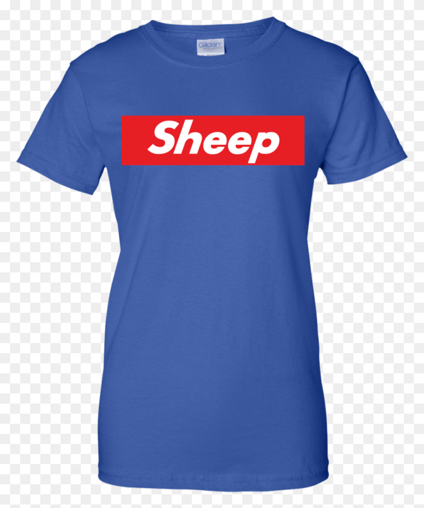 943x1146 Image 115 Sheep Supreme T Shirts Hoodies Tank Top Active Shirt, Clothing, Apparel, T-shirt HD PNG Download