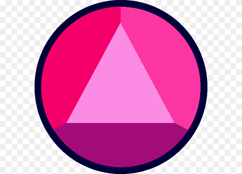 600x604 Triangle, Disk Sticker PNG