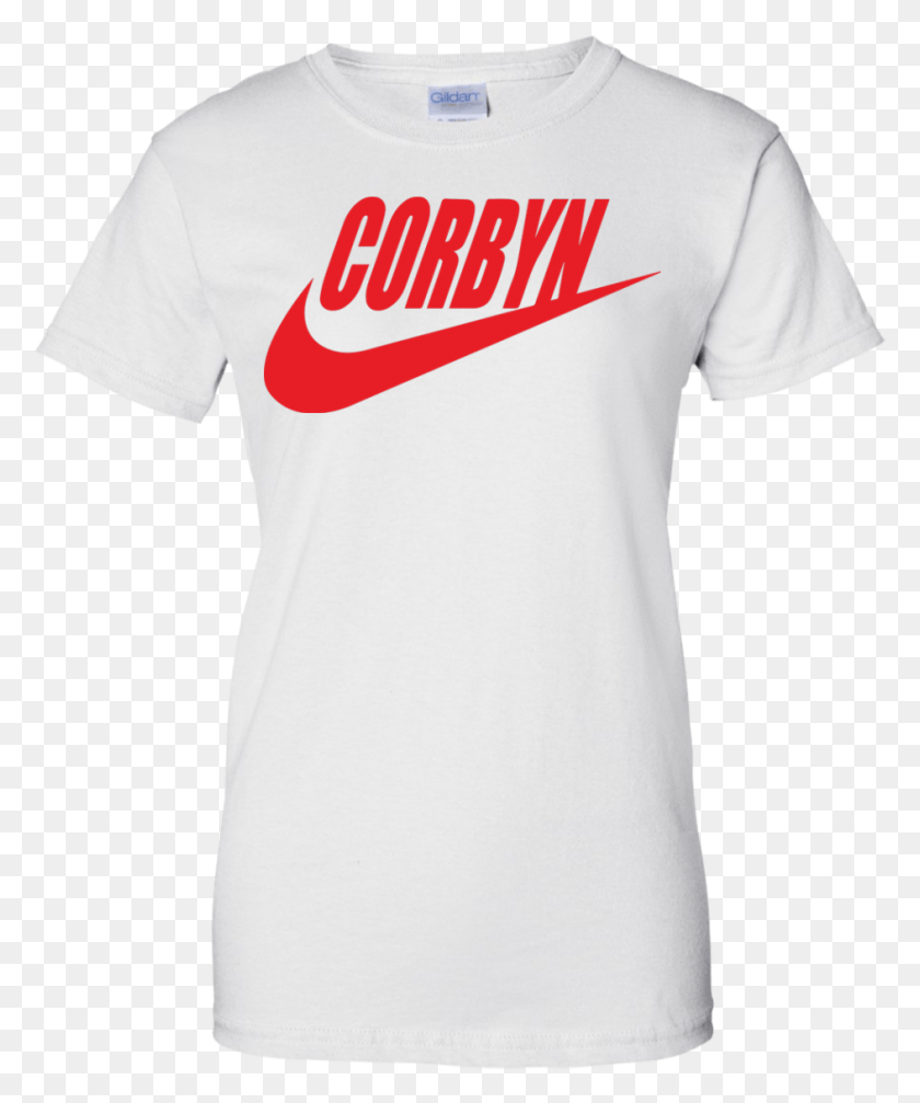943x1146 Image 307px Just Corbyn Nike Logo T Shirts Hoodies Active Shirt, Clothing, Apparel, T-shirt HD PNG Download