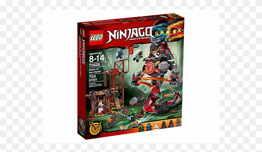 569x427 Image 317 Kb Lego Ninjago Iron Doom, Arcade Game Machine, Robot HD PNG Download