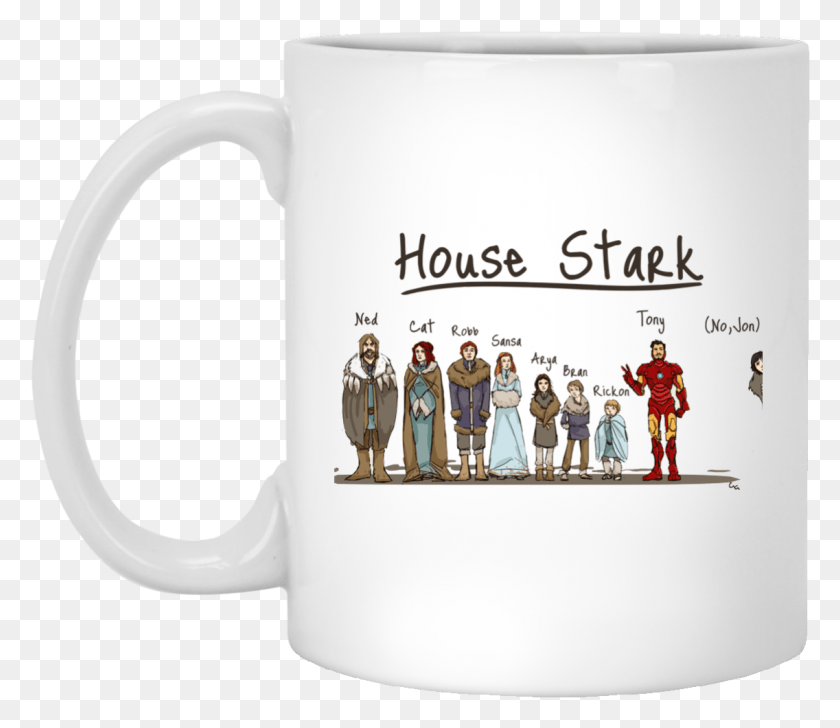 1136x973 Image 398px House Stark And Iron Man Coffee Mug House Of Stark Iron Man, Coffee Cup, Cup, Person HD PNG Download