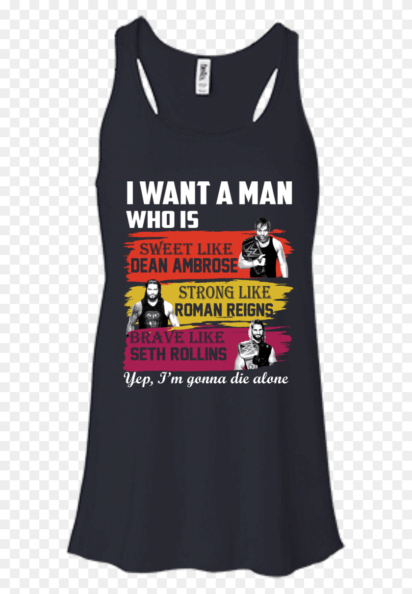 573x1152 Image 653px I Want A Man Who Is Sweet Like Dean Ambrose, Clothing, Apparel, Person HD PNG Download