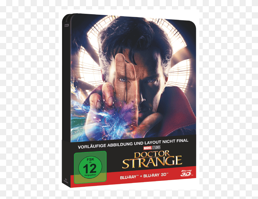 459x588 Descargar Imagen 786 X Doctor Strange 2016 Blu Ray Steelbook, Poster, Publicidad, Flyer Hd Png