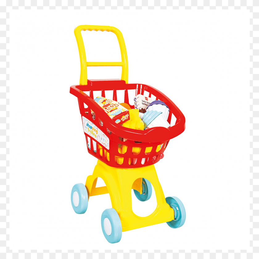 1201x1201 Image A Grocery Cart Full Of Mgs Role Play Toy Oyuncak Market Arabas, Lawn Mower, Tool, Shopping Cart HD PNG Download
