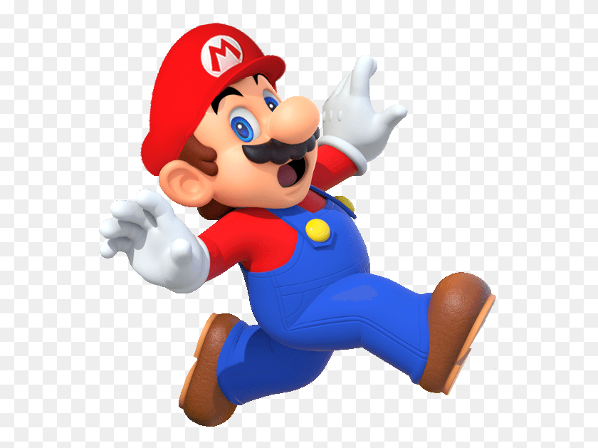 563x569 Descargar Png / Super Mario, Persona, Humano Hd Png