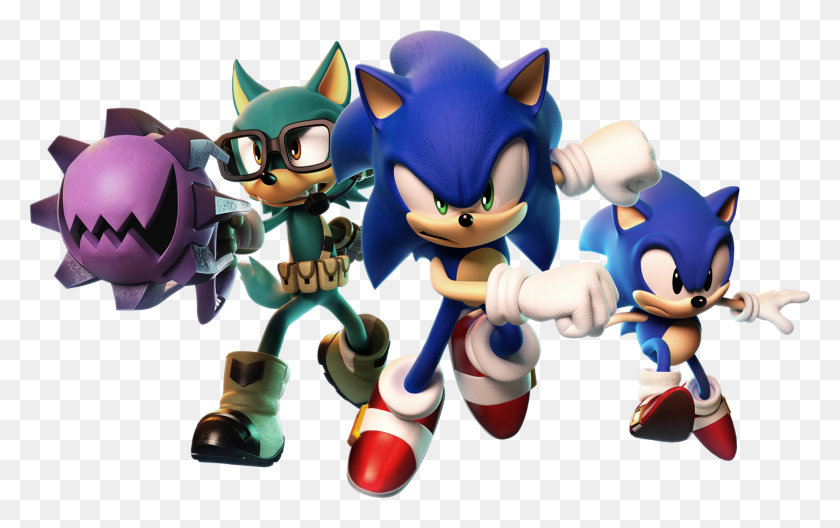 1451x872 Image Avatar And Classic Key Artwork Sonic Forces Sonic Avatar, Graphics, Text HD PNG Download