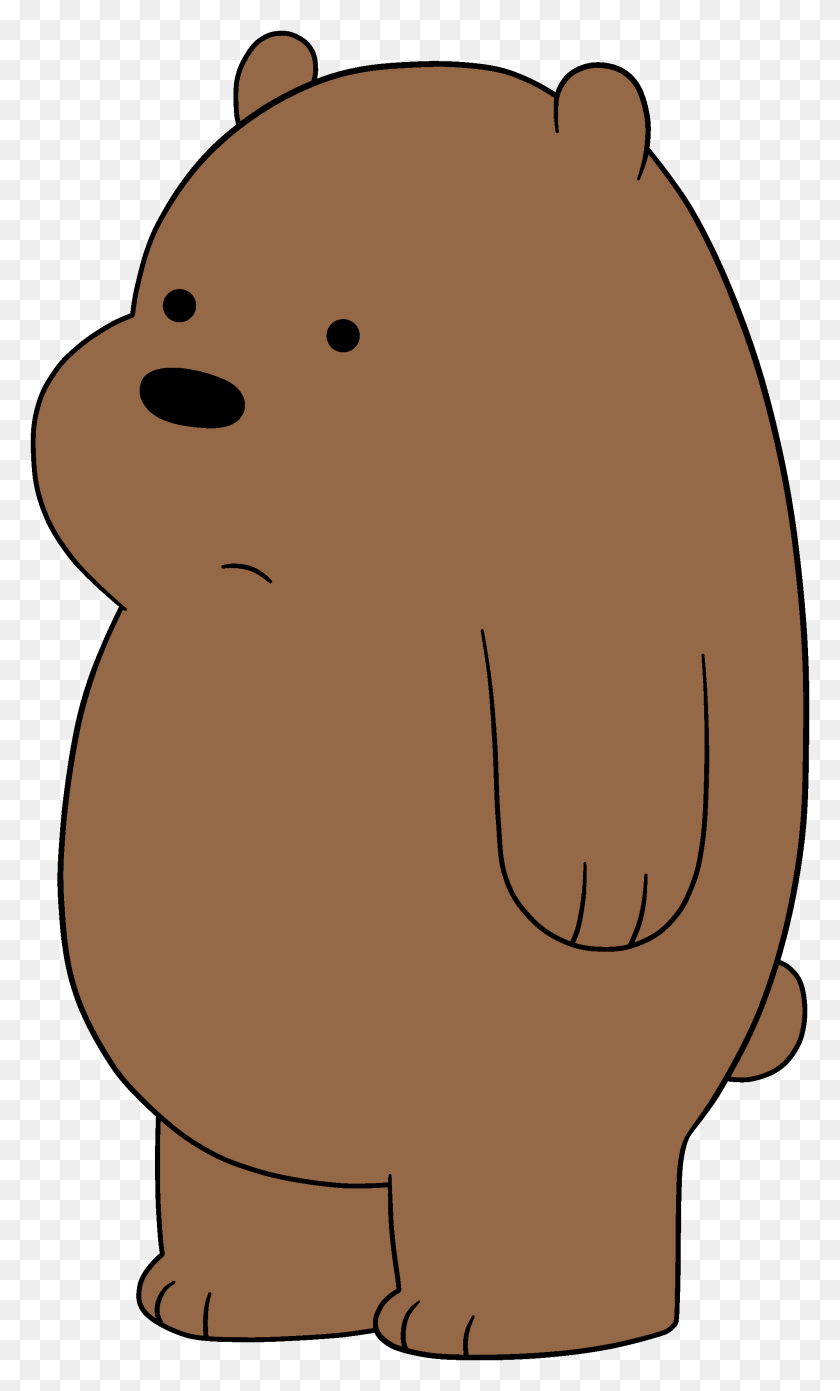 1997x3408 Image Babygrizz Wiki Baby Grizzly Bear We Bare Bears, Snowman, Winter, Snow HD PNG Download