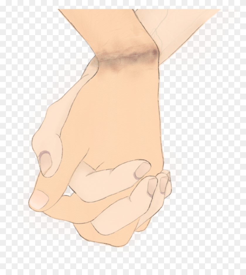 1115x1259 Image Beige, Hand, Holding Hands, Ankle HD PNG Download