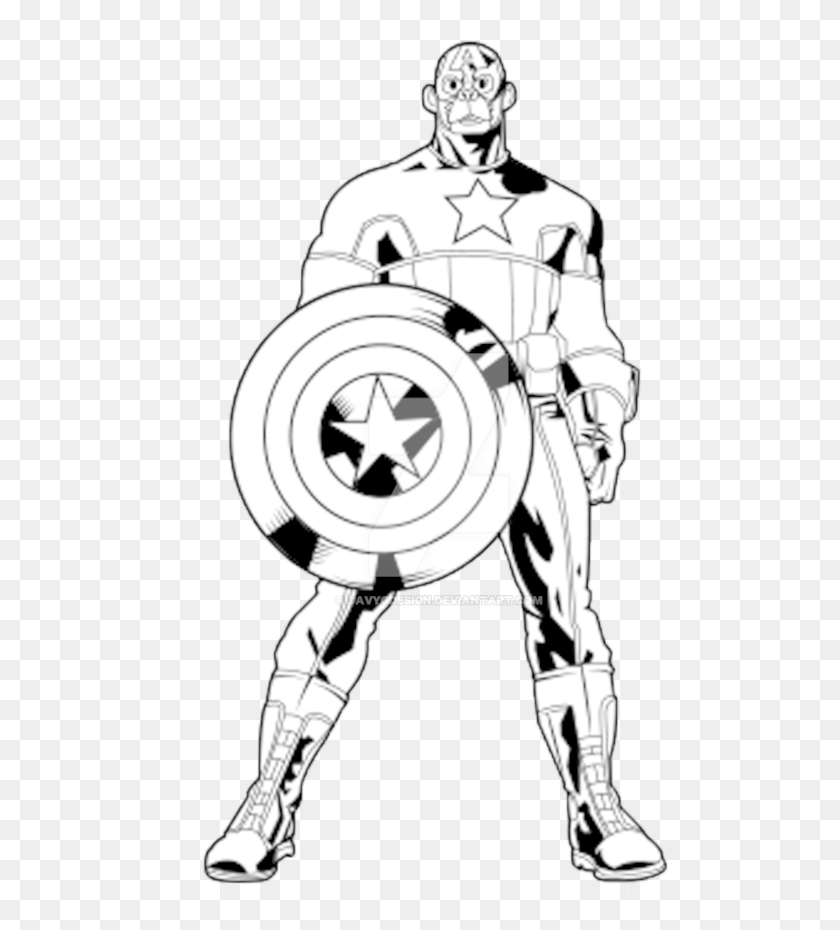 510x870 Image Black And White Captain America Clipart Black, Person, Human, Armor HD PNG Download