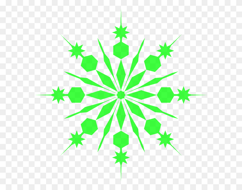 600x600 Image Black And White Library Light Green Clip Art Red And Green Snowflakes, Pattern, Graphics HD PNG Download