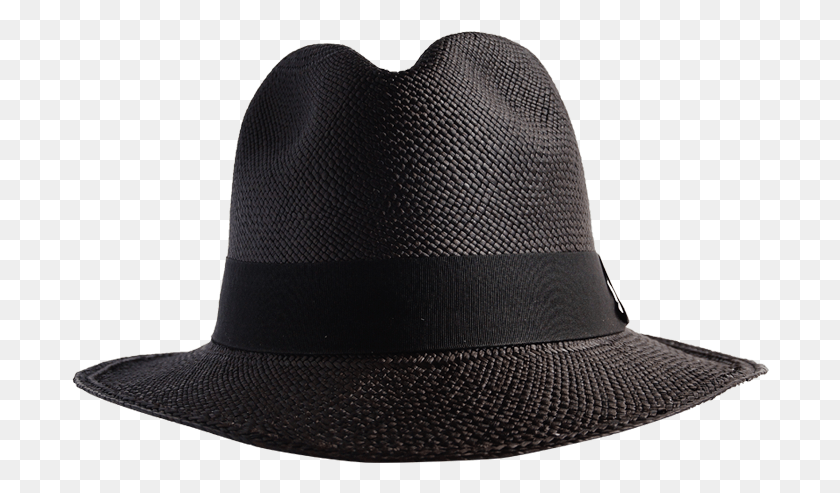 698x433 Черно-Белое Изображение Decus Artisans Panama Black Fedora, Одежда, Одежда, Шляпа От Солнца Png Скачать