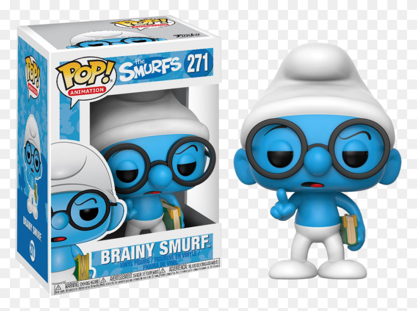 920x668 Png Изображение - Brainy Smurf Funko Pop, Игрушка, Графика Hd Png.