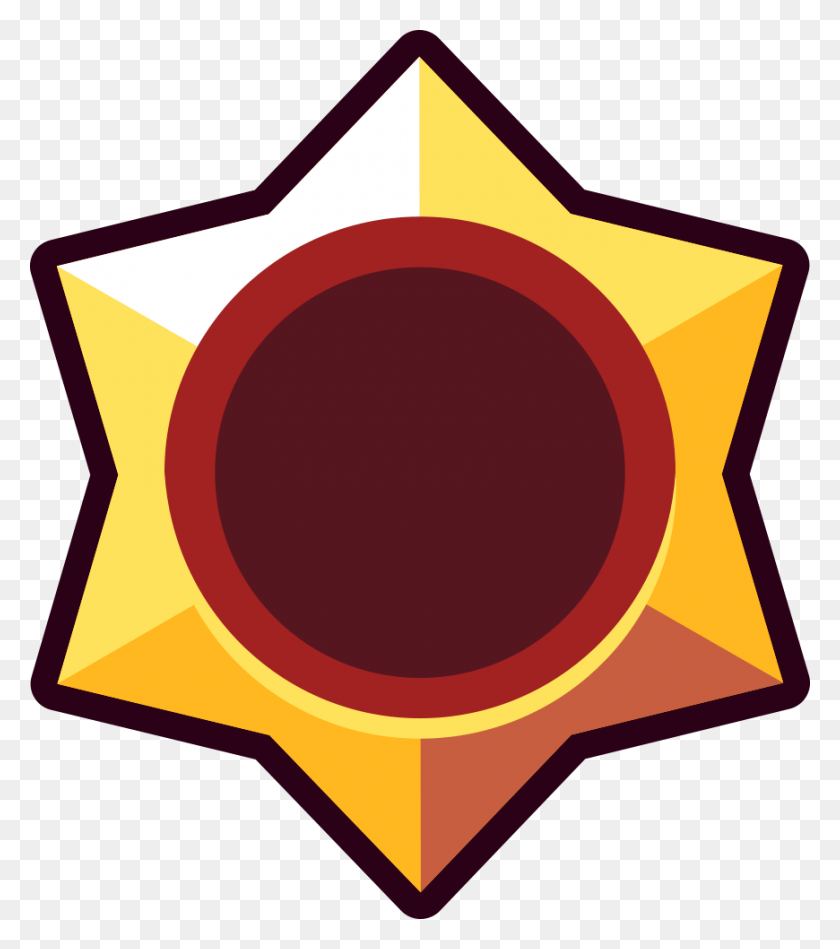 870x992 Png Изображение - Brawl Stars Bounty Star, Символ Звезды, Символ, Логотип Hd Png Скачать