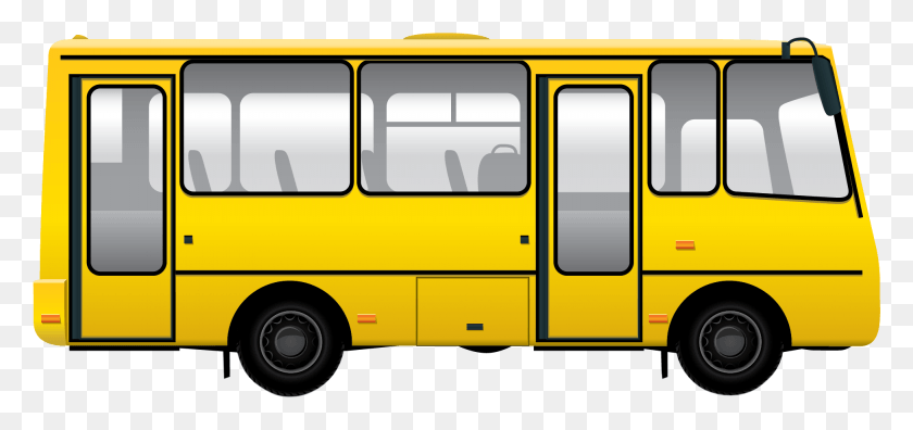 1949x840 Image Bus Vector, Vehicle, Transportation, School Bus HD PNG Download