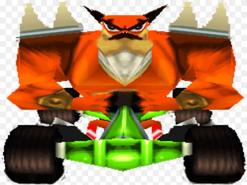 1024x768 Image Crash Team Racing Crash Bandicoot In Kart Crash Team Racing Tiny Tiger, Art, Adult, Male, Man Transparent PNG