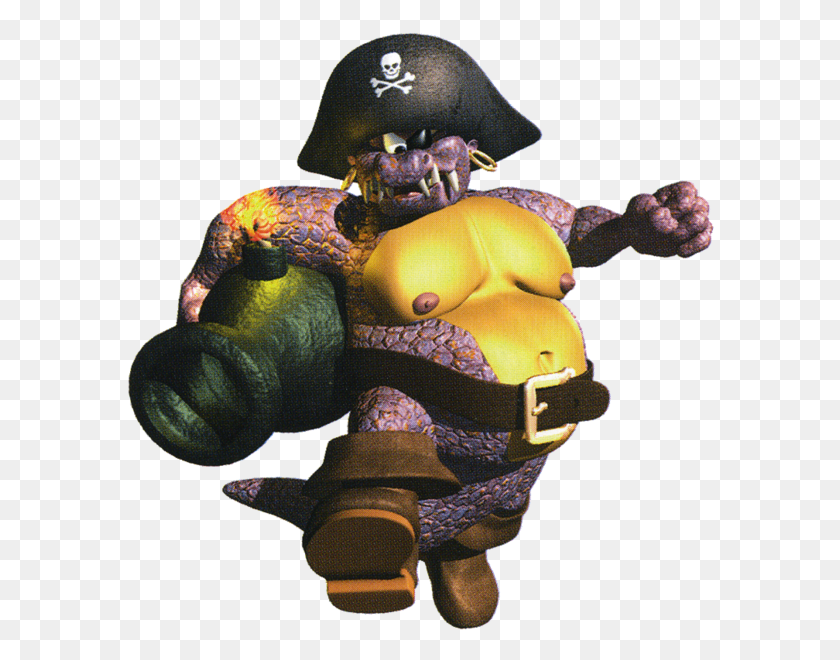 592x600 Image Donkey Kong Country 2 Kannon, Pirate, Clothing, Apparel HD PNG Download