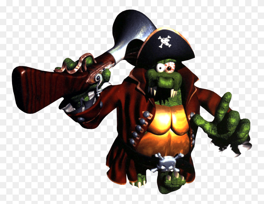 766x590 Image Donkey Kong Country 2 King K Rool, Pirate, Halloween HD PNG Download
