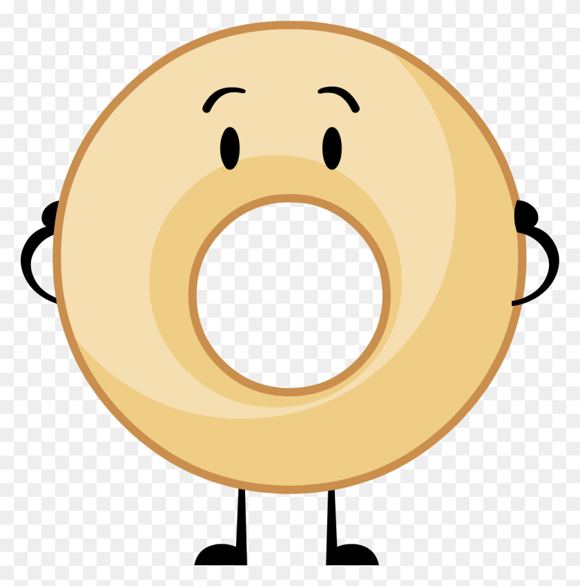 1200x1215 Descargar Png Donut Bfdia Battle For Dream Bfdi Donut, Agujero, Cabeza Hd Png