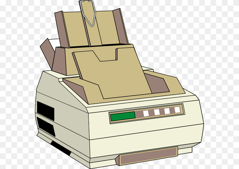 Image For Computer Printer Technology Clip Art Technology, Computer Hardware, Electronics, Hardware, Machine Sticker PNG