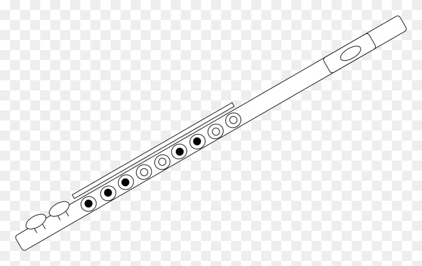 1004x605 Image Free Images At Clker Com Vector Clip Flute Clipart, Leisure Activities, Musical Instrument HD PNG Download