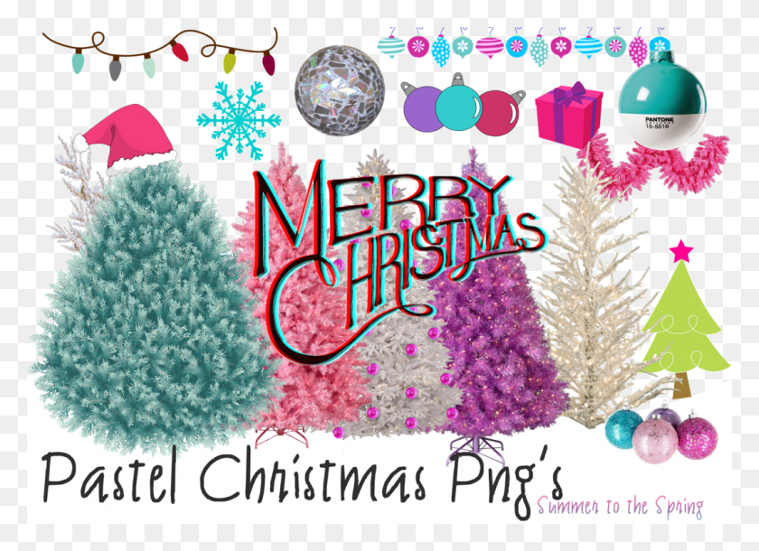 1064x751 Image Free Library Christmas S By Summer To The Overlays Tumblr Transparent Christmas, Tree, Plant, Text HD PNG Download