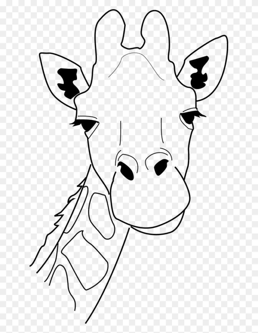 647x1024 Image Freeuse Drawing At Getdrawings Com Free For Personal Giraffe Face Coloring Pages, Gray, World Of Warcraft HD PNG Download