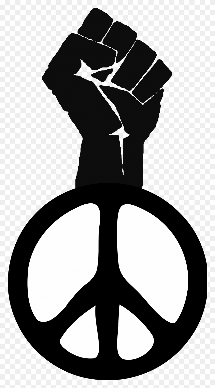1967x3665 Image Freeuse Fighter Clipart Fist Fight Symbol Justice And Peace, Stencil, Hand, Person HD PNG Download