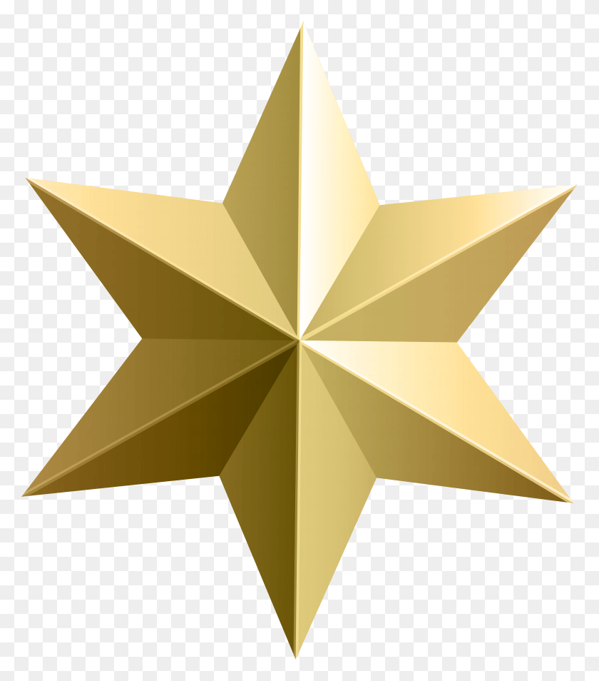 6908x7921 Image Freeuse Gold Star Clip Art Image Gold Star Transparent, Symbol, Star Symbol, Box HD PNG Download
