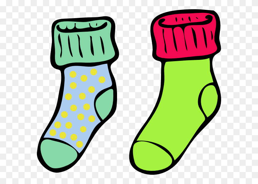 600x539 Image Freeuse Stock Crazy Sock Clipart Socks Black And White Clipart, Clothing, Apparel, Stocking HD PNG Download
