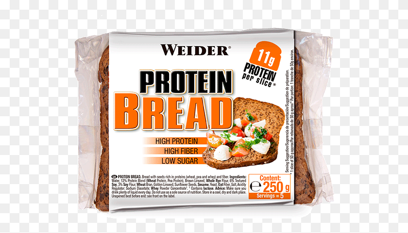 536x421 Image Gallery Weider Protein Bread, Poster, Advertisement, Food HD PNG Download