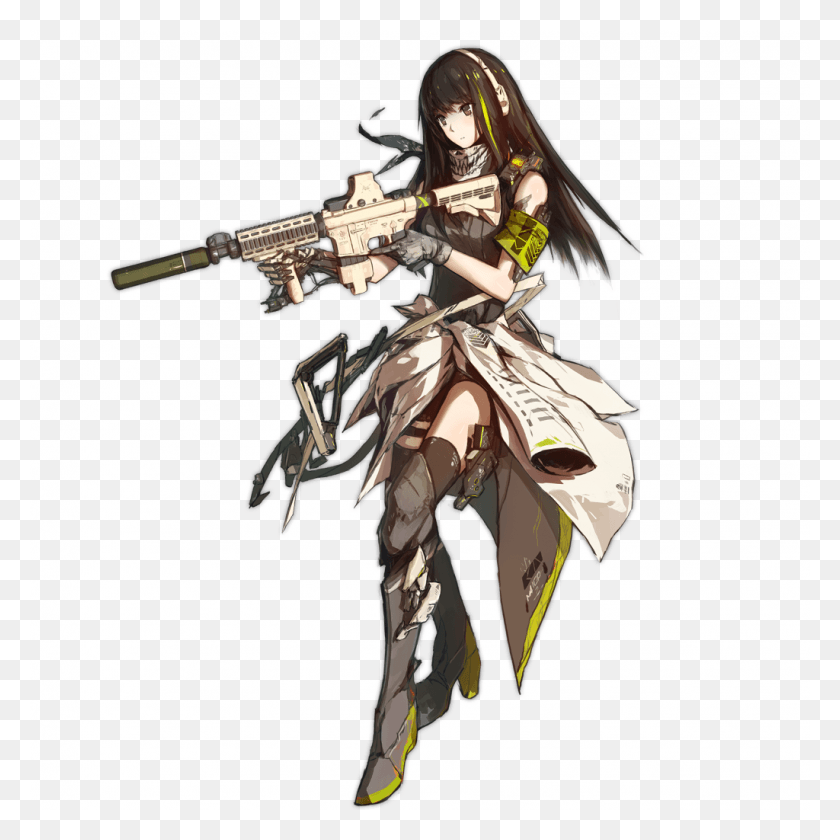 1024x1024 Image Girls Frontline Scar, Person, Human, Pirate HD PNG Download