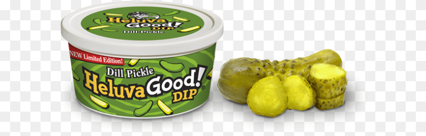 617x268 Image Heluva Good Dill Pickle Dip, Food, Relish, Ketchup Sticker PNG